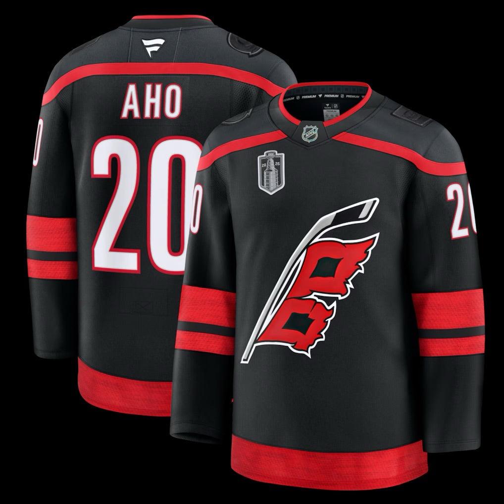 Carolina Hurricanes 2026 Stanley Cup Final Home Jersey - Black