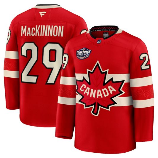 Canada 4 Nations Face-Off 2025 Jersey