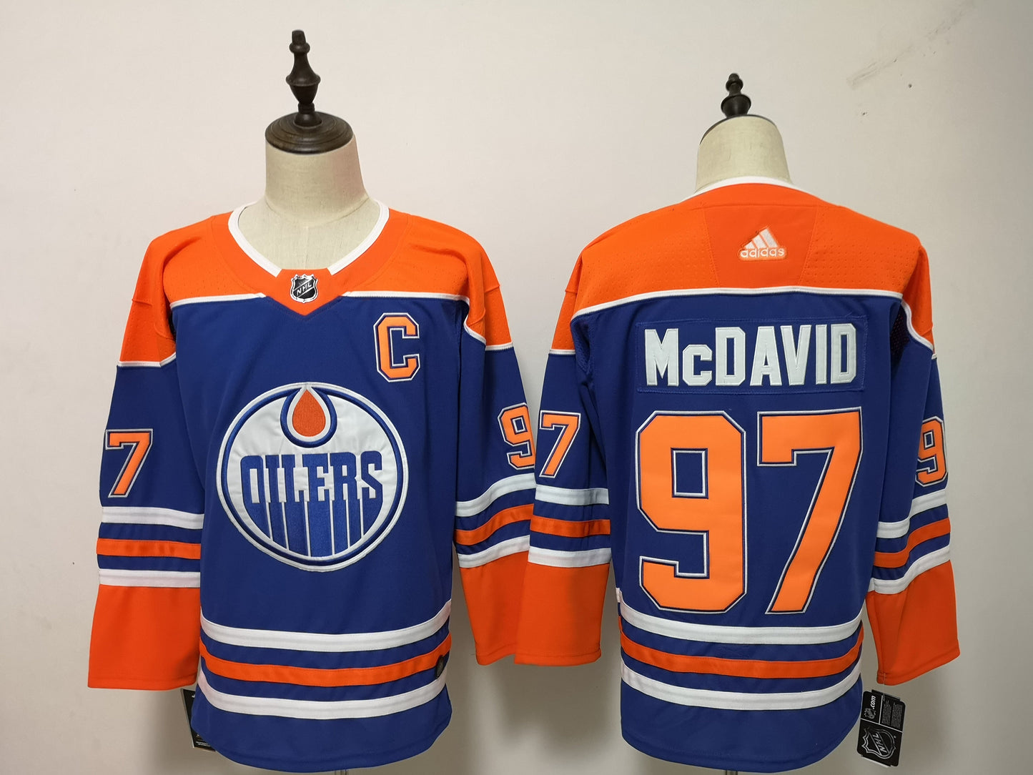 Edmonton Oilers Blue Jersey