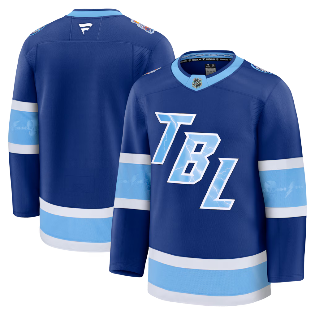 Tampa Bay Lightning 2026 Stadium Series Blue Jersey