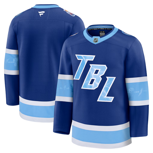 Tampa Bay Lightning 2026 Stadium Series Blue Jersey