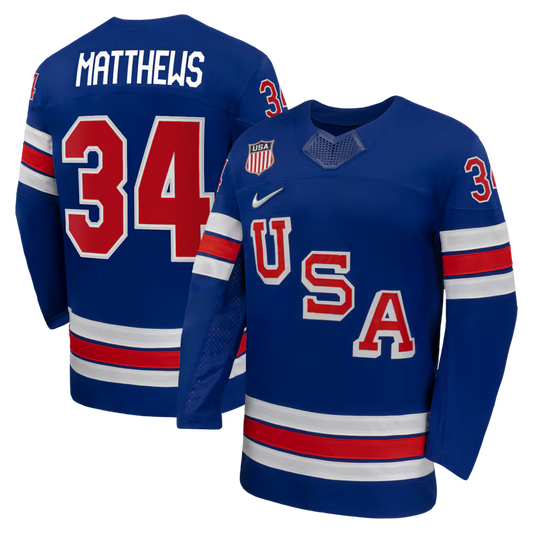 USA Winter Olympics 2026 Blue Jersey