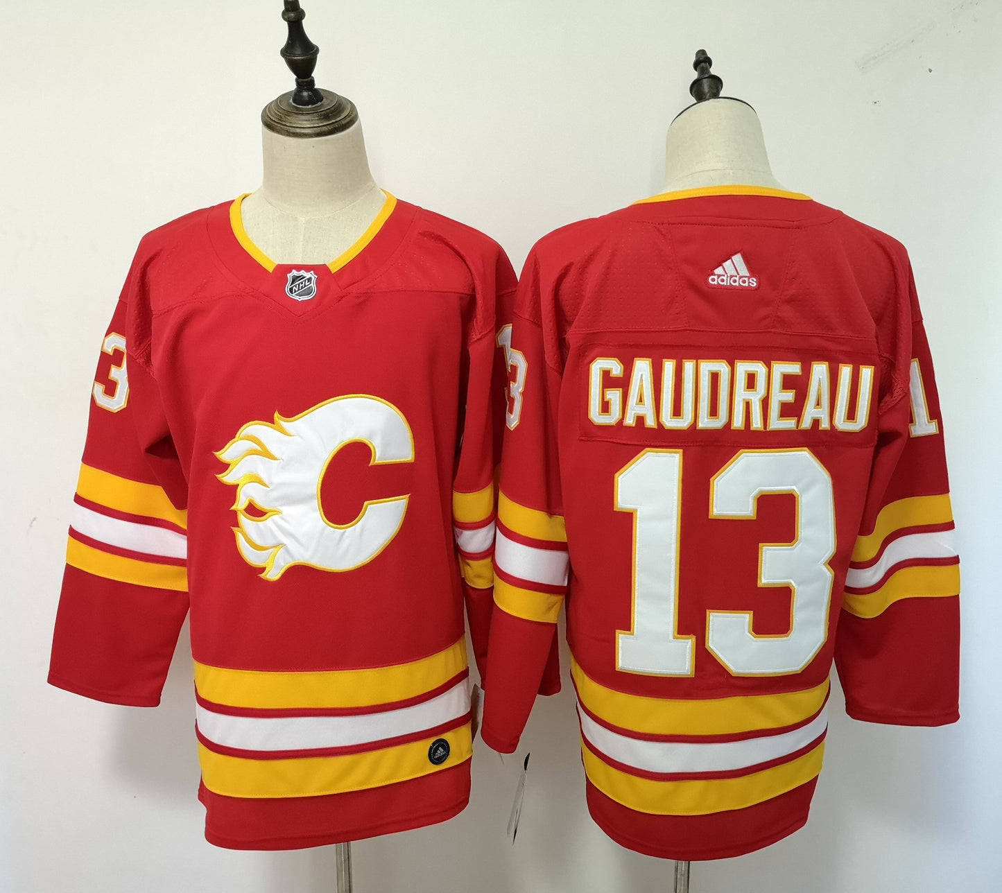 Calgary Flames Red/Yellow Jersey
