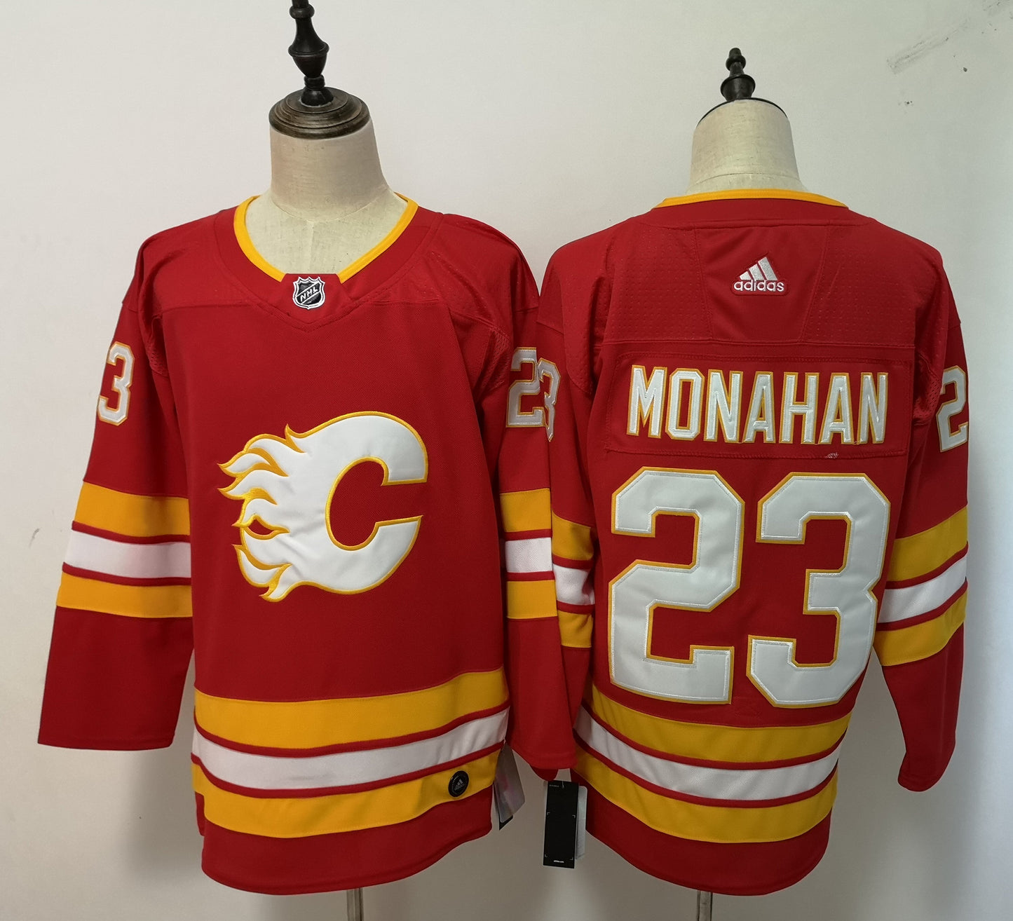 Calgary Flames Red/Yellow Jersey