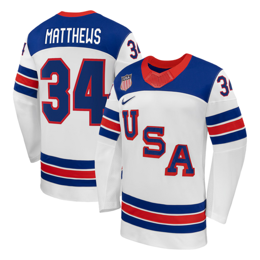 USA Winter Olympics 2026 White Jersey