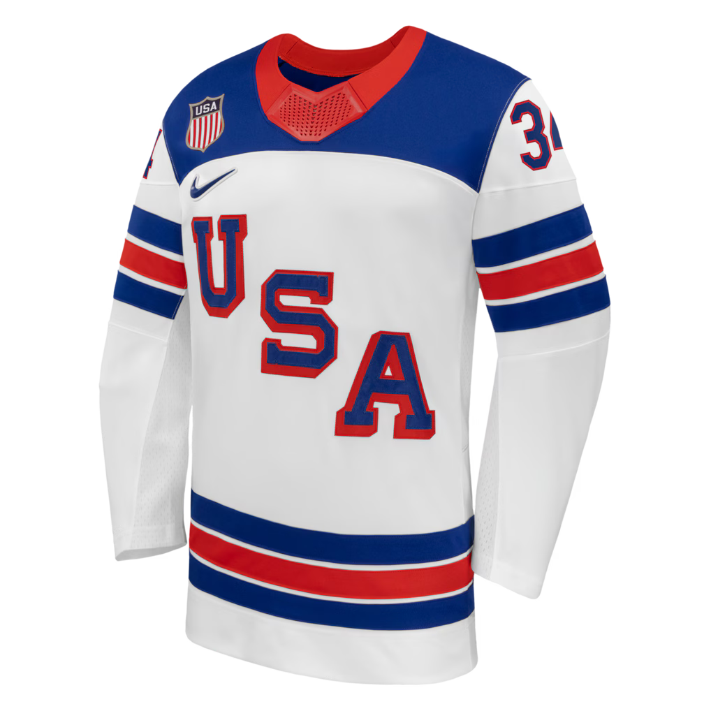 USA Winter Olympics 2026 White Jersey