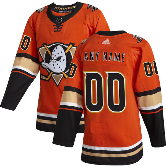Anaheim Ducks Orange Jersey
