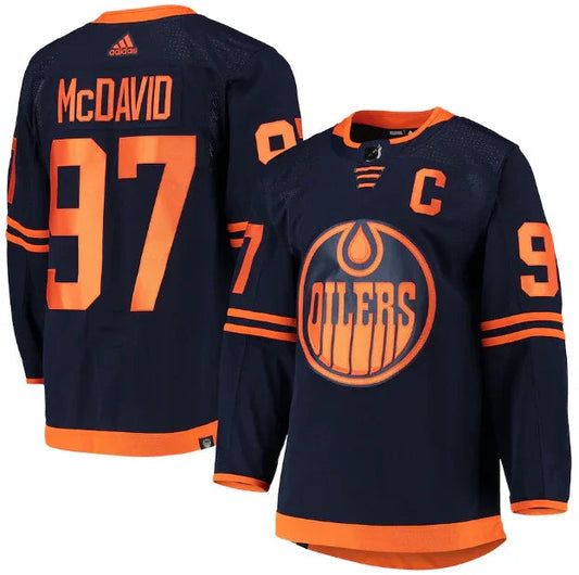 Edmonton Oilers Navy Jersey