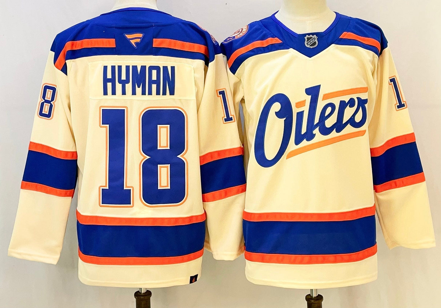 Edmonton Oilers Beige Jersey