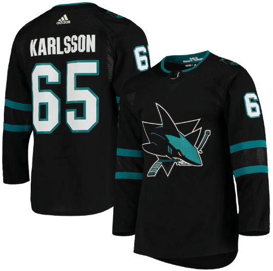 San Jose Sharks Black Jersey